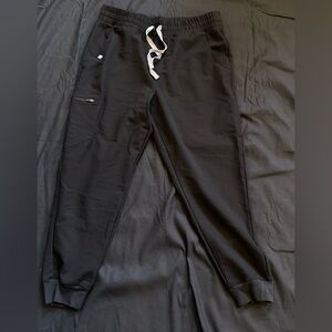 Figs Black Women’s Scrub Joggers - L petite